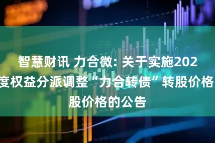 智慧财讯 力合微: 关于实施2024年年度权益分派调整“力合转债”转股价格的公告