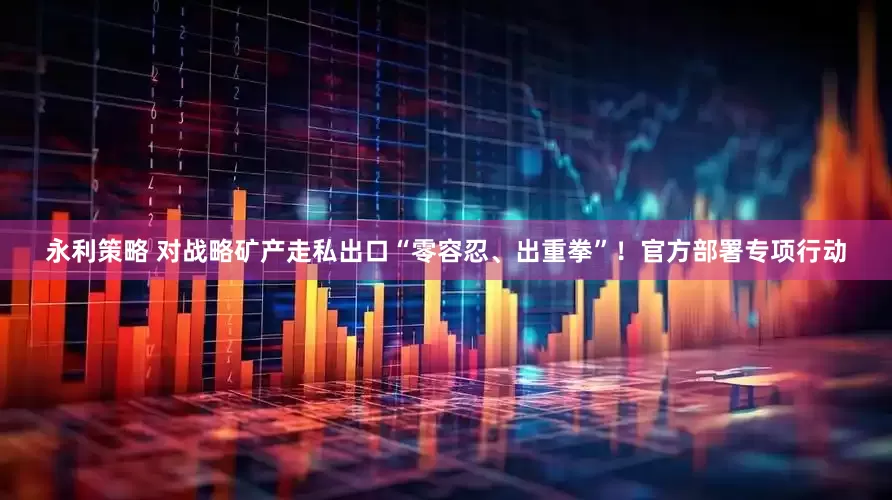 永利策略 对战略矿产走私出口“零容忍、出重拳”！官方部署专项行动